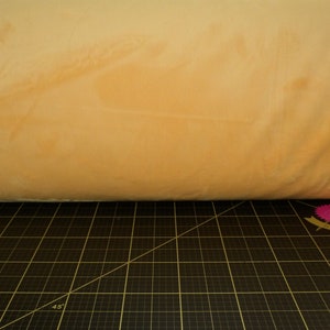 Shannon Fabrics. Mango Cuddle Solid MINKY 58/60 inches wide
