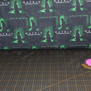 Telas Camelot. Matrix. Matrix Cat Black