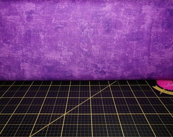 Northcott. Canvas Texture Woven Violet