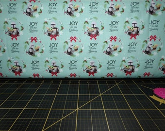 Telas Camelot. Personaje Vacaciones de invierno III. Alegría a la galaxia Aqua