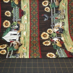 Henry Glass. Chicken Shack. Border Stripe Black