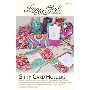 Porta-cartões-presente - Projetado por Joan Hawley da Lazy Girl Designs
