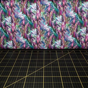 3 Wishes Fabric. Princess Dreams. Fairytale Jewels Purple