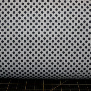 Camelot Fabrics. White Dots Printed Soft FELT - 100% Polyester