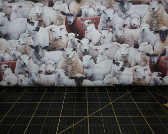 Elizabeth's Studio. Farm Animals. Packed Sheep Multi