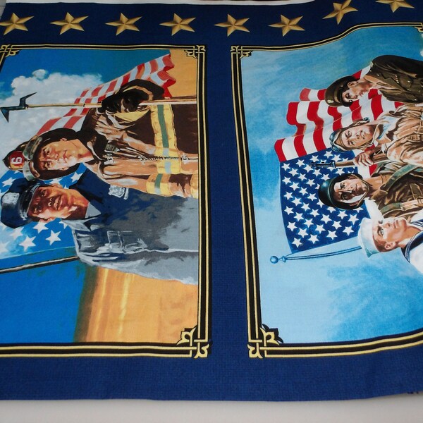 Military Quilt Panel Etsy