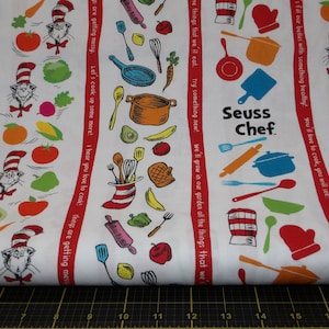 Robert Kaufman. Seuss Chef. Dr Seuss Stripes White