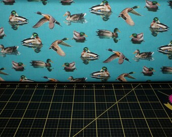 FINAL FULL YARD - Michael Miller. Welcome To Our Lake. Ducks on Our Lake Aqua