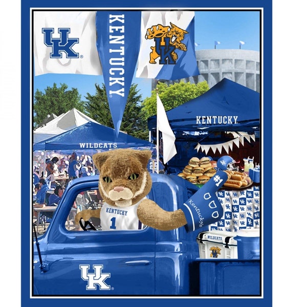 Sykel Enterprises. NCAA Kentucky Wildcats Tailgate Panel 36 Inch Digitally Printed