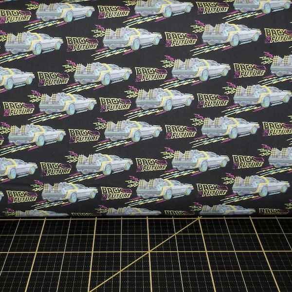 Camelot Fabrics. Back to the Future. No Roads Grey