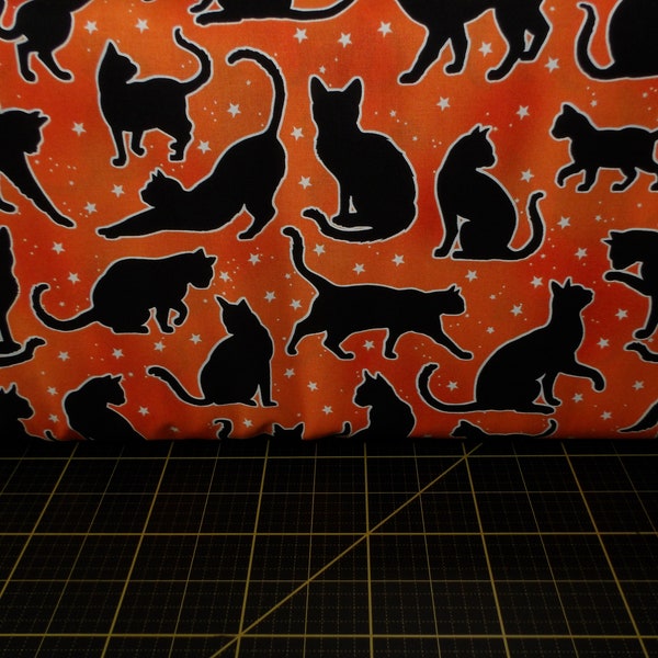 Kanvas. Halloween Spirit. Spooktacular Cats Orange Glow in the Dark