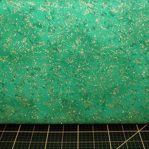 Michael Miller. Fairy Frost. Evergreen ***This one has glitter on top, not inside the ink.