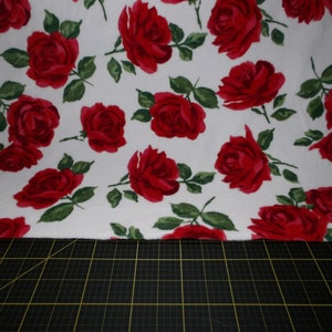 Shannon Fabrics. La Vie En Rose Cuddle Scarlet MINKY - 58/60 inches wide
