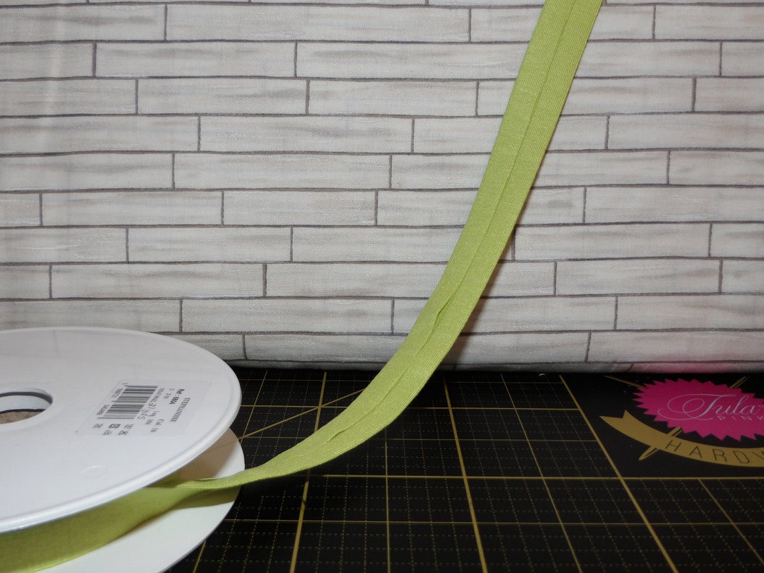 Stretch Jersey Bias Tape, 20 Mm Spring Green 650416 Made in France Etsy
