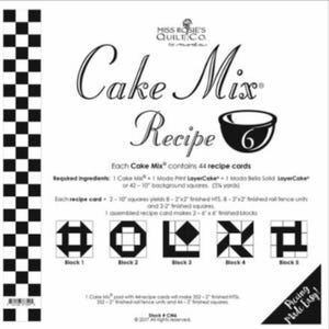 Mod. Receptenblok cakemix nummer ZES: volledig verzekerd eersteklas verzonden