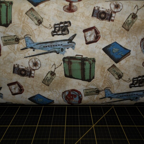Travel Fabric - Etsy