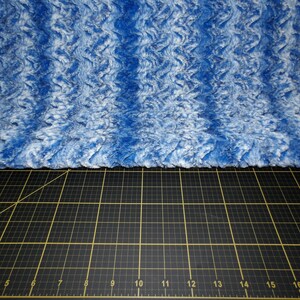 Shannon Stoffe. True Blue Luxe Cuddle MINKY - 156/155 cm Breite
