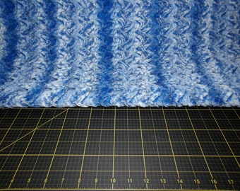 Shannon Fabrics. True Blue Luxe Cuddle MINKY - 58/60 inches wide