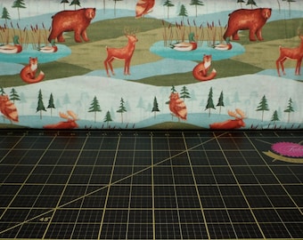 Windham Fabrics. Wild Woods Scenic