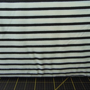 Art Gallery. Striped Apart Caviar KNIT 58/60 inch