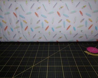 Paintbrush Studio. Goin' Surfin'. Surfboards Pink