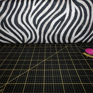 Robert Kaufman. Animal Kingdom. Zebra Skin Wild DIGITALLY PRINTED