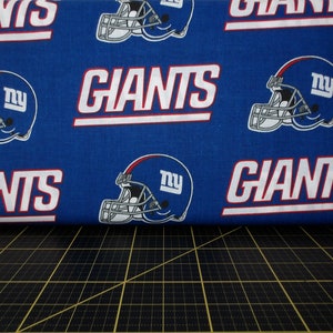 FINAL 30 inches Fabric Traditions. NFL NY Giants Allover 56/58 Inches Wide