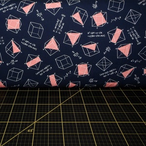 Robert Kaufman. Musings. Cubes Navy