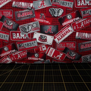 Sykel Enterprises. NCAA Alabama Crimson Tide License Plate