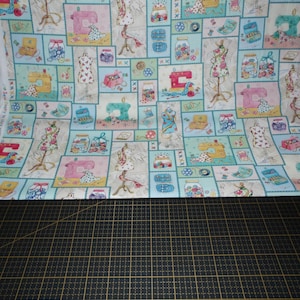 Michael Miller. Cousez joli. Impression numérique Sew Pretty Patchwork multicolore