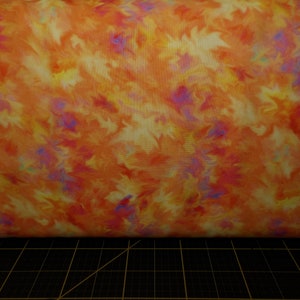 QT Fabrics. I'll Be A Sunbeam. Painterly Texture Orange