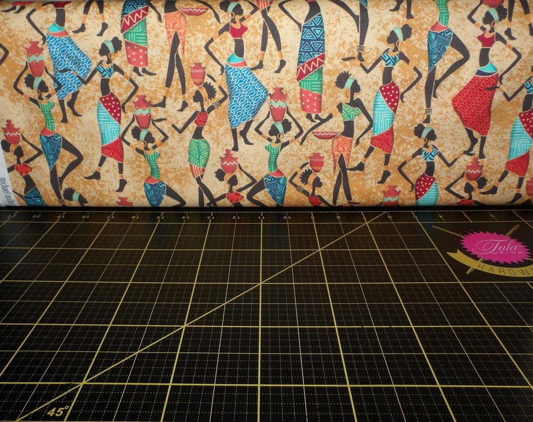 Michael Miller. Kenya. African Woman Multi - Etsy
