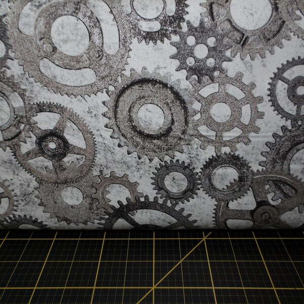 Heavy Metal Fabric Etsy
