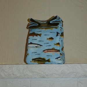 Fisch Lunch Bag Kit - einfaches Nähprojekt und funktional zum Geschenk!