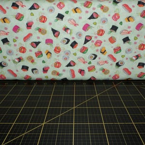 QT Fabrics. Order Up. Sushi Mint