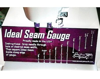 Ideal Seam Gauge - Sewing Accessory to measure seam allowance