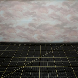 QT Fabrics. Spirit of the Heron. Cloud Texture Cream