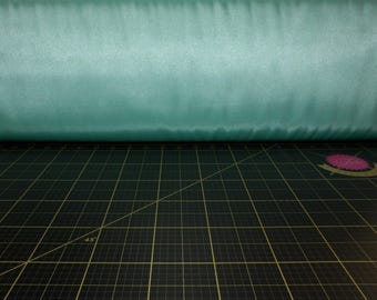 Shannon Fabrics. Silky Satin Solid Mint 58/60 wide
