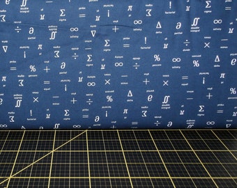 Robert Kaufman. Musings. Math Symbols and Functions Blue