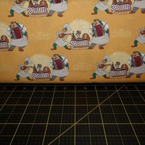 Camelot Fabrics. Lady and the Tramp. Bella Notte Mustard