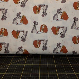 Camelot Fabrics. Lady and the Tramp. Stars in Their Eyes Cream
