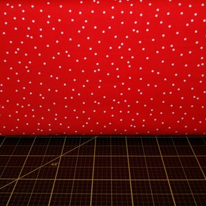 Windham Fabrics. Dot Dot Dot. Scattered Dot Red