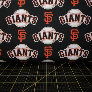 Stoff Traditionen . MLB San Francisco Giants Allover, 56/58 Zoll breit