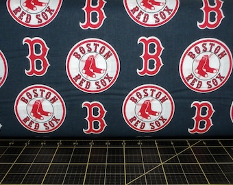 Fabric Traditions. MLB Boston Red Sox Navy 58/60 wide
