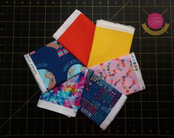 Handle With Care Fat Quarter Bundle - 6 Piece Protect Our Earth / Save the World FQ Bundle - 100% cotton - Panel Options Extra