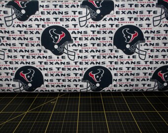 Fabric Traditions. NFL Houston Texans - NFL Cotton Fabric - 56-58 Inches Wide