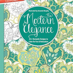 Modern Elegance Coloring Book - price includes shipping and insurance costs