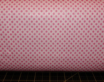 Camelot Fabrics. Bubblegum Dots Printed Soft Felt - 100% Polyester