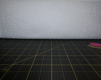 Windham Fabrics. Opposites Attract. Mary Jane White on White - Marijuana leaves quilt fabric