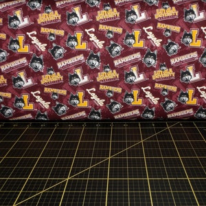 Sykel Enterprises. NCAA Loyola University of Chicago Ramblers Tone on Tone 44/45